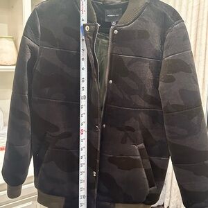 Members Only Black Camo Bomber Jacket